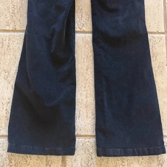 VTG STUSSY Womens XS Black Corduroy Jumpsuit Flare Leg Y2K Baddie 3/4 Sleeve Zip